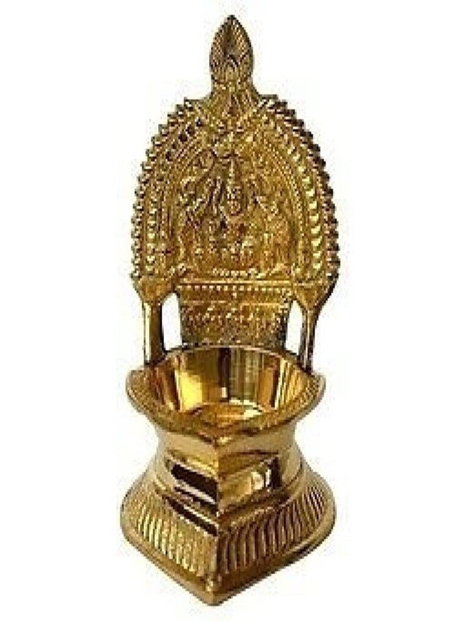 Skywalk Metal Brass Laxmi Diya for Puja - Image 1